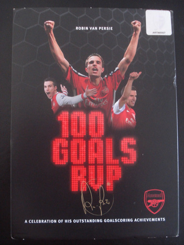 Dvd Robin Van Persie 100 Gols Pelo Arsenal Premiere League (Usado)