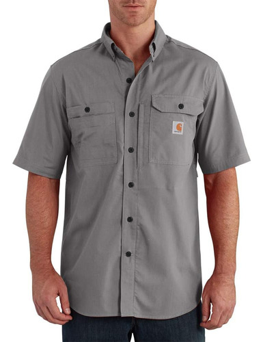 Camisa Carhartt Manga Corta Gris