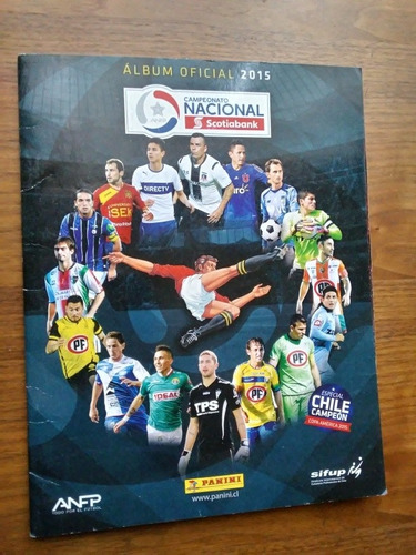 Album Fútbol Panini 2015 Chile Campeón Copa América - Incomp
