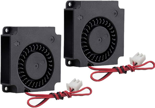 Ventilador 12v Paquete De 2 40 Mm 40x10 Mm 4010 Dc Refr...