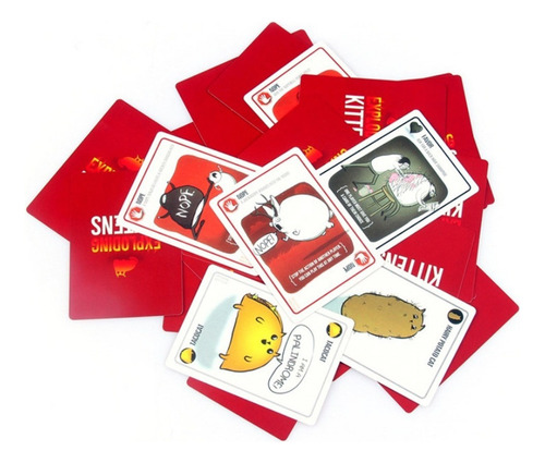 Juego De Cartas Explosiendo Gatito Juego De Cartas