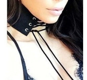 Choker Gargantilla Collar Para Dama Mujer Kim Kardashian