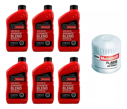 Kit Mantención Ford F150 4.6l Aceite Motor Con Filtro