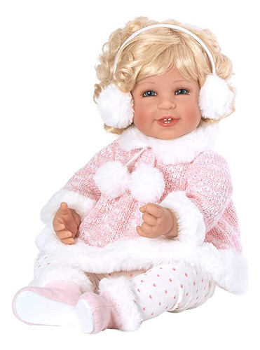 Adora Realistic Baby Doll Winter Wonder Toddler Doll - 20 P