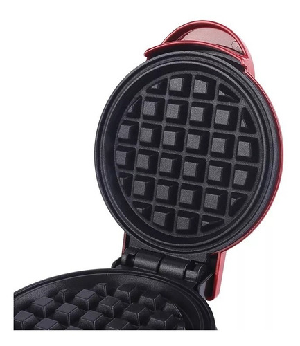 Wafflera Mini Waffles Antiadherente Eléctrica Portátil Viaje