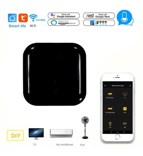 Control Remoto Universal Inteligente 2.4g Para Google Alexa 