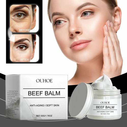 Crema Limpiadora Facial Iluminadora N Beef Balm Que Hidrata