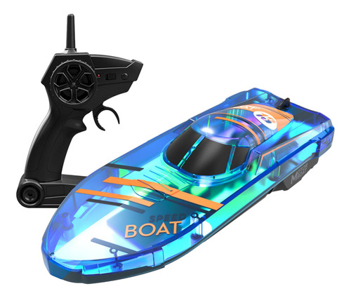 Rc Speedboat Watercraft Pool Toy Bañera Juguete Para