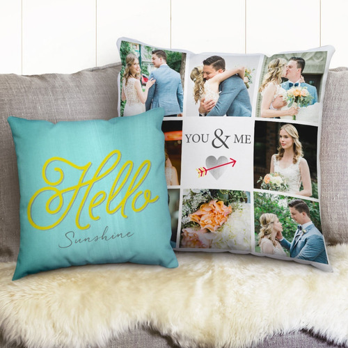 Almohadones Personalizados Fullcolor Doblefaz 40x40 Premium*