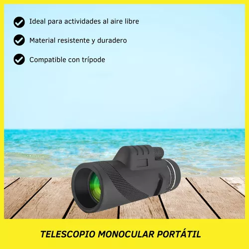 Telescopio Monocular Portátil Visor Largo Alcance 40x60