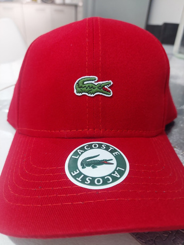 Gorra Lacoste Roja