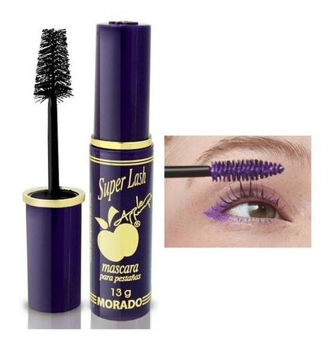 Rimel Máscara Para Pestañas Super Lash Apple Morado