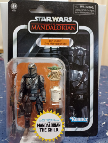 Star Wars Vintage Mandalorian Grogu (Usado)