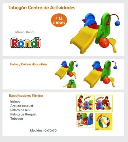 Tobogan para niños rondi new arrivals