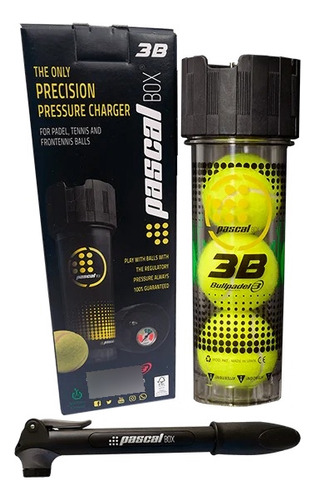 Presurizador Pascal Box 3b - Bullpadel (alarga Vida Pelotas)