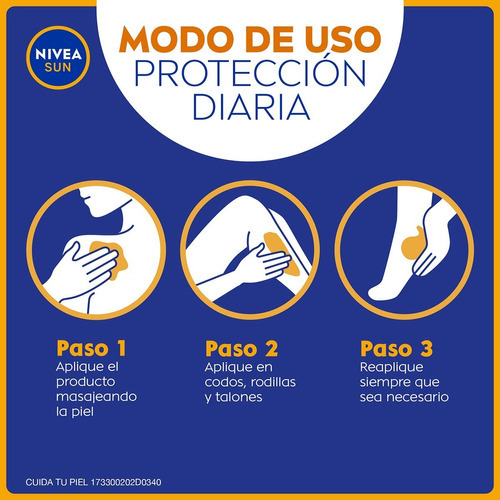 Imagen 5 de 7 de Protector Solar En Loción Nivea Sun Protect & Refresh Fps 50+, 200ml