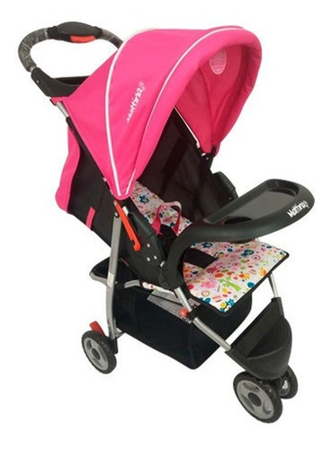 Coche Cuna Comfort Sport Mattina Rosado Ms-442p8 - 45678 Color Rosa Chicle