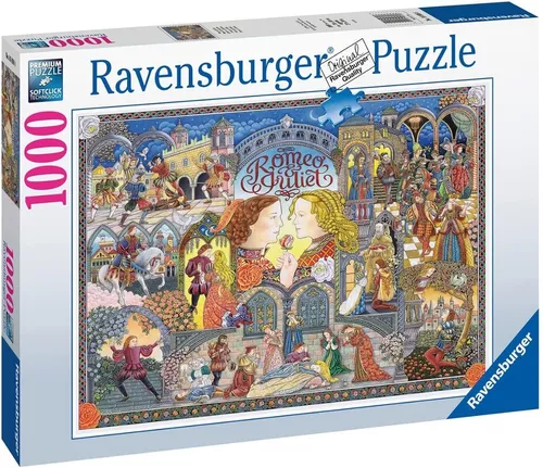 Tapete para organizar rompecabezas Ravensburger 300-1000 piezas