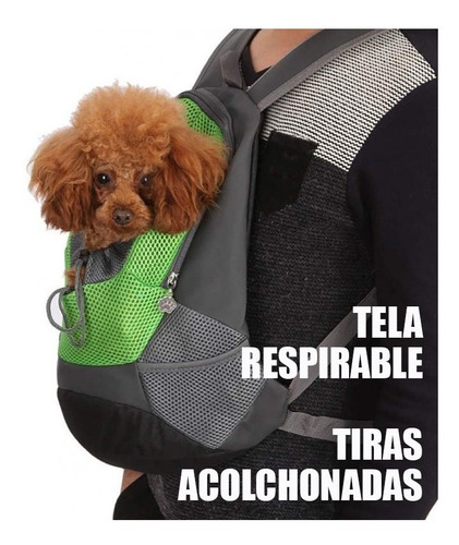 Imagen 8 de 10 de Mochila Bolso Transportador Mascotas Perro Gato Modelo S
