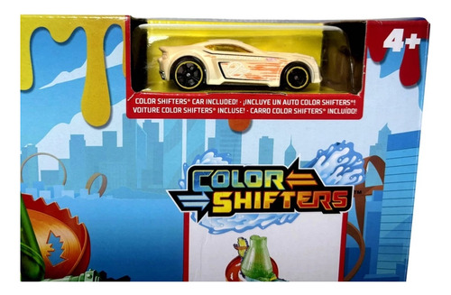 Conjunto Playset Pista De Percurso Hot Wheels Color Shifters Laboratório Científico Estação Científica Acompanha Veículo Carro Carrinho Que Muda De Cor Multicolor Shifters Mattel Brinquedos Multicolor