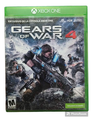 Gears Of War 4 Xbox One En Español 2 Discos 