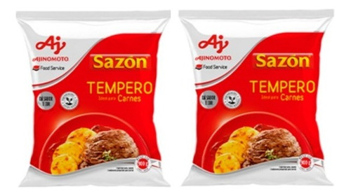 Kit C/2 Tempero De Carne Sazón Profissional 900g - Ajinomoto