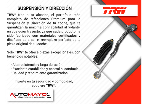 2) Horquillas Delanteras Inf Int Trw 323ci Bmw 2000
