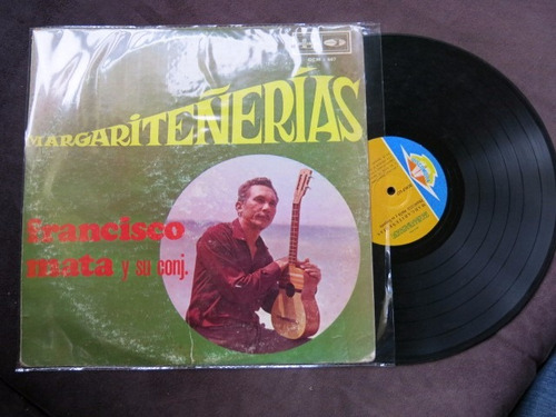 Vinyl Vinilo Lp Acetato Francisco Mata Margariteñerias Tropi