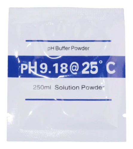 Sobre De Calibracion Buffer Ph 9.18 Sobre Cerrado 250ml