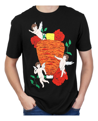 Playera Tacos Meme Yarvist Hombre Estampada Algodón