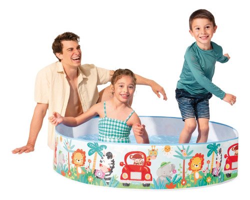 Alberca Rígida Infantil Circular 122 X25 Cm Intex Niños