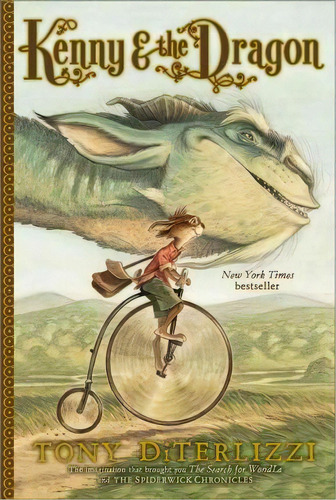 Kenny & The Dragon, De Tony Diterlizzi. Editorial Simon & Schuster, Tapa Blanda En Inglés