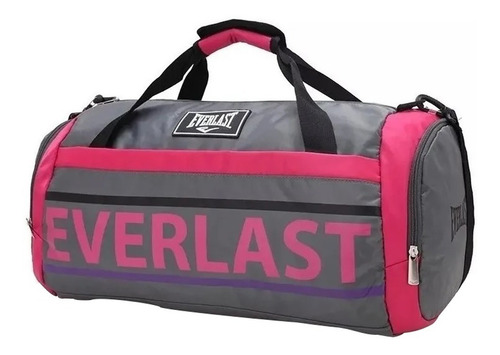 Imagen 1 de 4 de Bolso Everlast Gym Grande Deportivo Urbano Reforzado Tira De Hombro Bolsillo Color La Mejor Calidad! Diseño