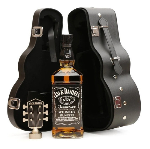 Whisky Jack Daniel's Guitar Case Couro Ed Limitada 700ml 40%