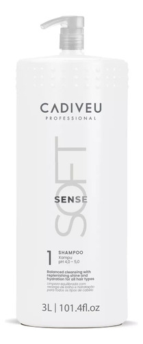 Cadiveu Professional Soft Sense Shampoo 3 Lts