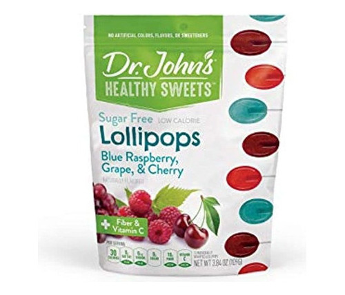 Paletas Ovaladas De Frutas Clásicas Sin Azúcar Dr. John's He