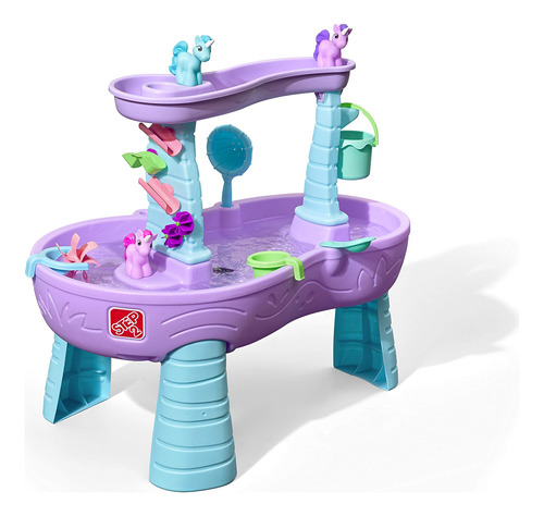 Step2 Rain Showers &amp; Unicorns Water Table | Mesa De Jueg