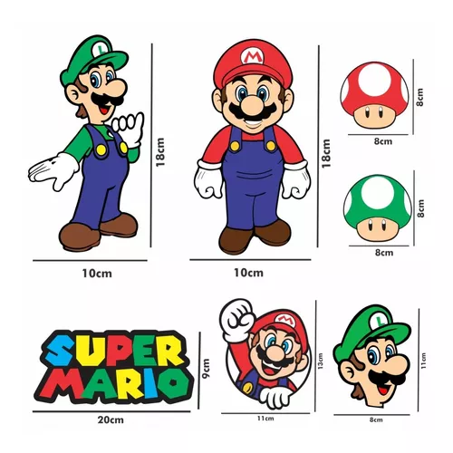 Super Mario Bros Figura de desenho japonês Pop Game Retrô Impressão  artística Pôster para meninos banheiro Decoração de parede Desenho Pintura  Anime Imagens de Jogo para Banheiro Arte de Parede Decoração de