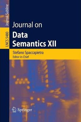 Libro Journal On Data Semantics Xii - Stefano Spaccapietra