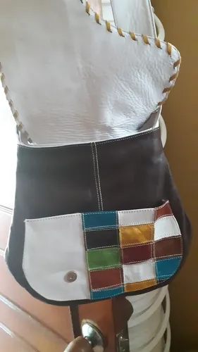 Cartera 100% Cuero Colombiana