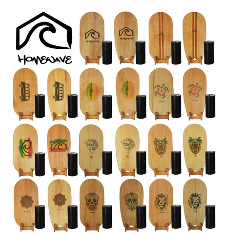 Imagen 2 de 8 de Homewave Balance Board, Tabla De Equilibrio! Surf Kite