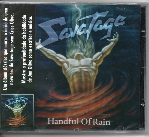 Cd Savatage - Handful Of Rain - +bônus - Lacrado Versão do álbum Remasterizado