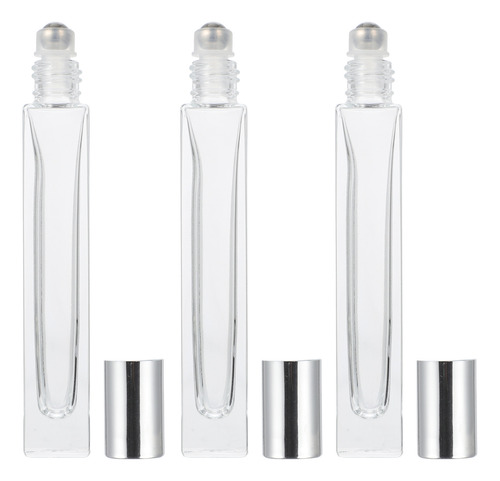 Botellas Enrollables De Perfume Vacías De Vidrio De 10 Ml, 5