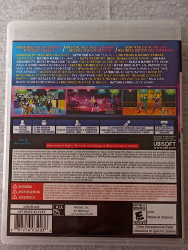 Just Dance 2018 Ps3 Playstation 3 Original Físico (Usado)