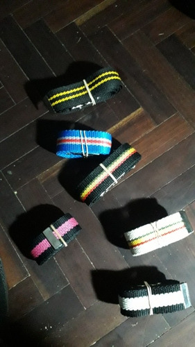 Imagen 6 de 9 de Cintos Cinturones Militares Marineros 3 X $ 240