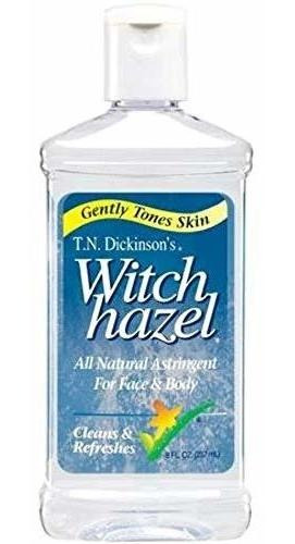 Astringente Natural Witch Hazel 100%, 8 Oz.