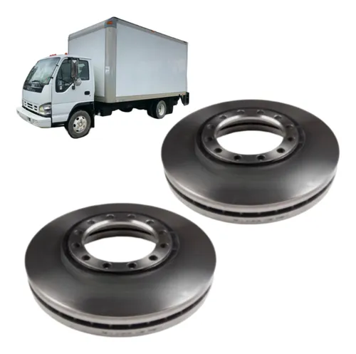 Discos De Freno Delanteros Kit X2 Isuzu Npr 2006/