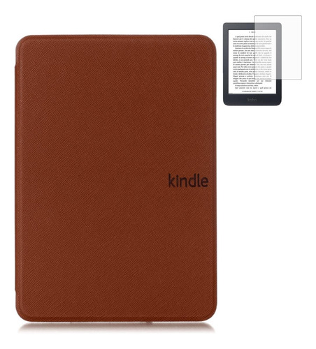 Capa Smartcase Magnética Para Kindle 11 2022 C2v2l3 + Vidro