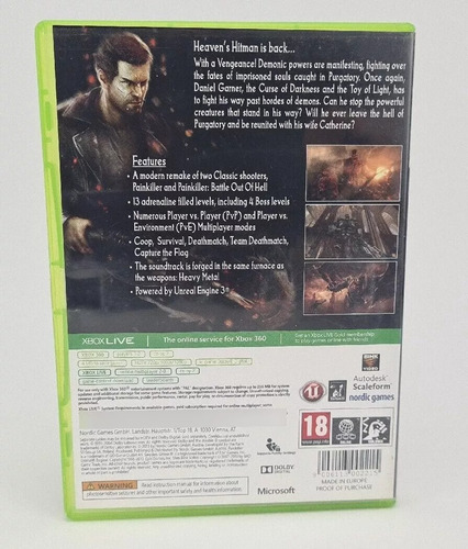 Painkiller Hell & Damnation (xbox 360) (Usado)