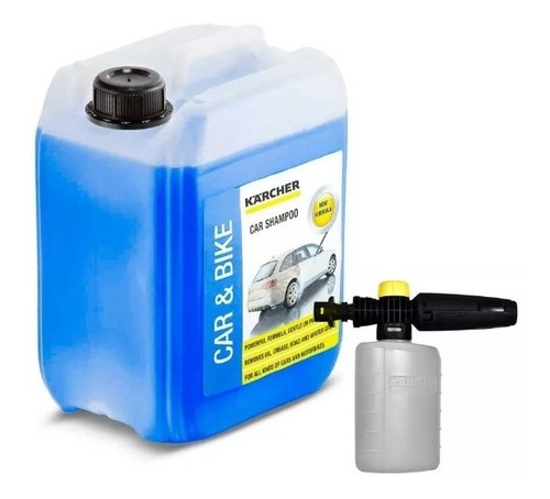 Boquilla Para Espuma Karcher Fj 6 +  Detergente Carro 5l